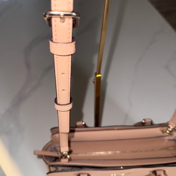 Kate Spade Laurel Way Reece Satchel in Dusty Peony - Picture 12 of 13